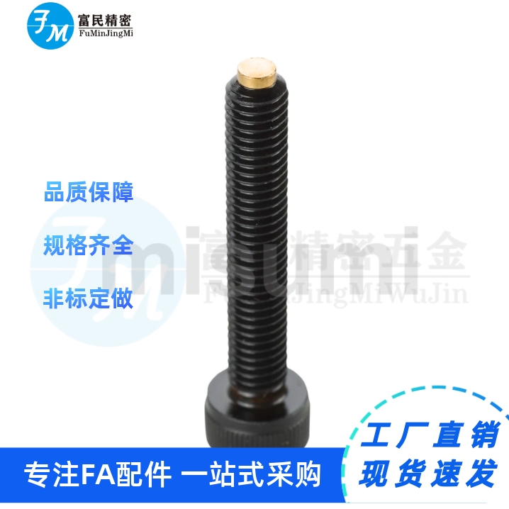 CBPPS-M3/4 内六角止动螺丝 螺栓型缓冲内六角树脂垫平替