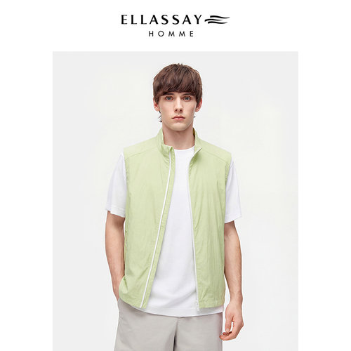 ELLASSAY歌力思男士莱赛尔马甲