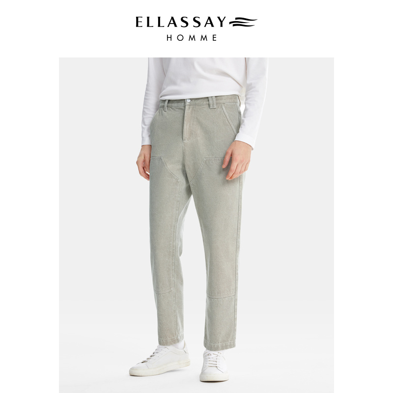 ELLASSAY歌力思环保棉牛仔裤