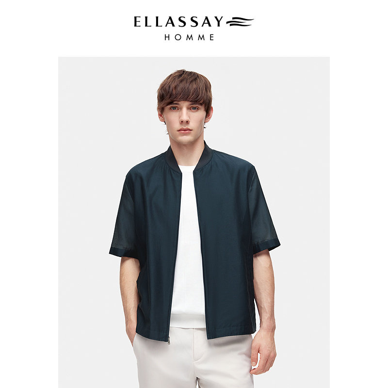 ELLASSAY歌力思男士短袖外套