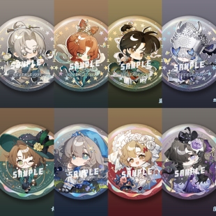 重返未来卡卡尼亚马库斯梅兰妮伊索尔德冬槲寄生双闪吧唧徽章周边