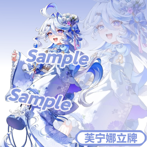 原神水神芙宁娜立牌可爱少女亚克力摆件精致高颜值桌面摆饰周边