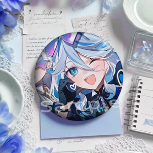 原神芙宁娜水神吧唧徽章可爱少女胸针胸章挂件挂饰游戏周边谷子