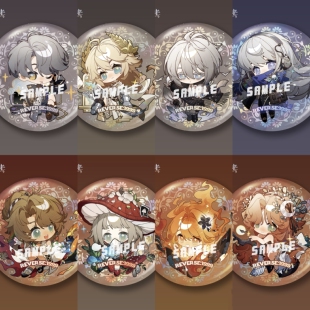 重返未来爱兹拉狼群玛蒂尔达槲寄生可燃点洁西卡双闪吧唧徽章周边