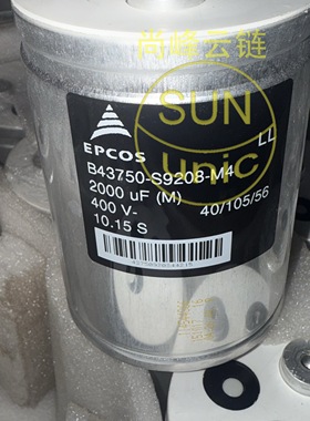 EPCOS B43750-S9208-M4 400V 4100UF 43750 43586 43587 43588