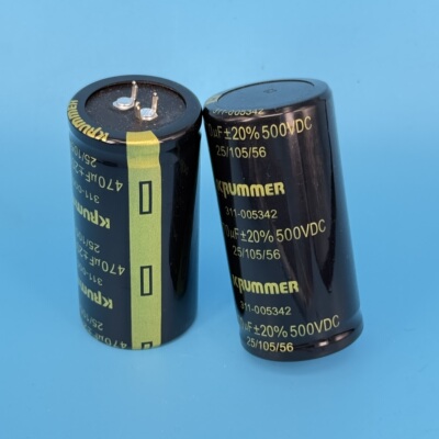 550v470uf 电解电容器 35x70mm krummer 德国品牌