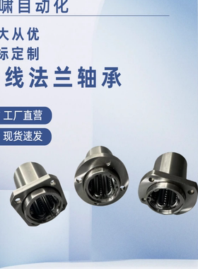 LHICWF/LHICWMF12 16 20 25 30 40引导加长椭圆法兰钢保直线轴承