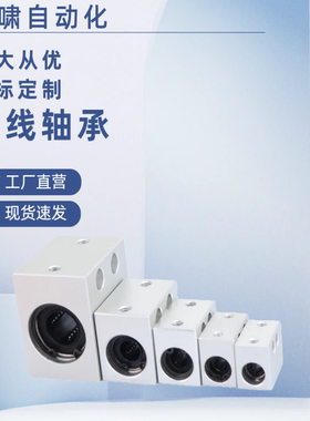 E-LBHSW10 12 13 16 20 25 30-P定位孔直线轴承箱式滑块加高方型