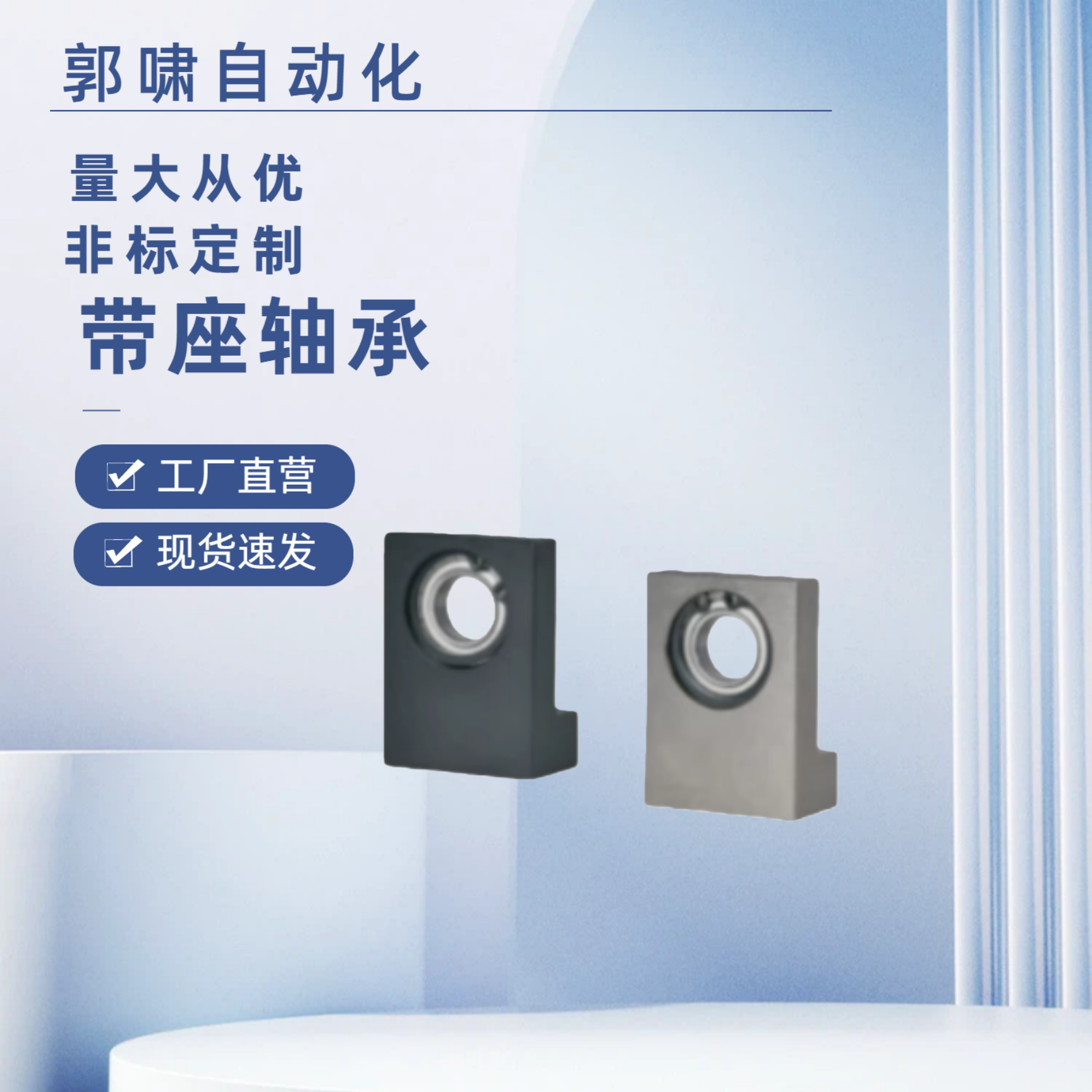 BGF01 02 03 04 06 6204 6005 6205 6006 6206带座轴承