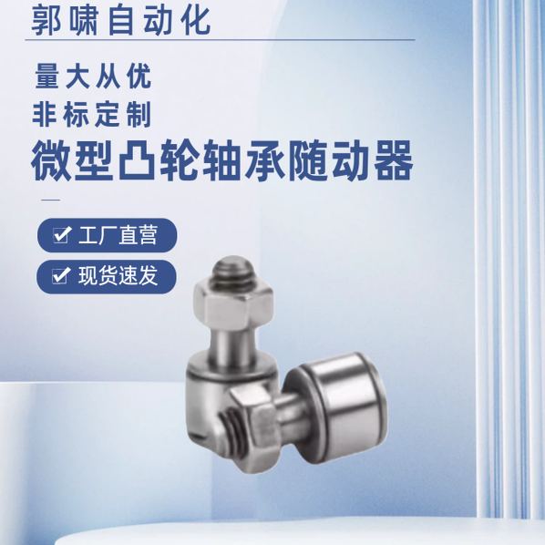 凸轮轴承随动器CUAS CFUAS CFUAC3-10 4-12 5-13 6-16 8-19 10-22