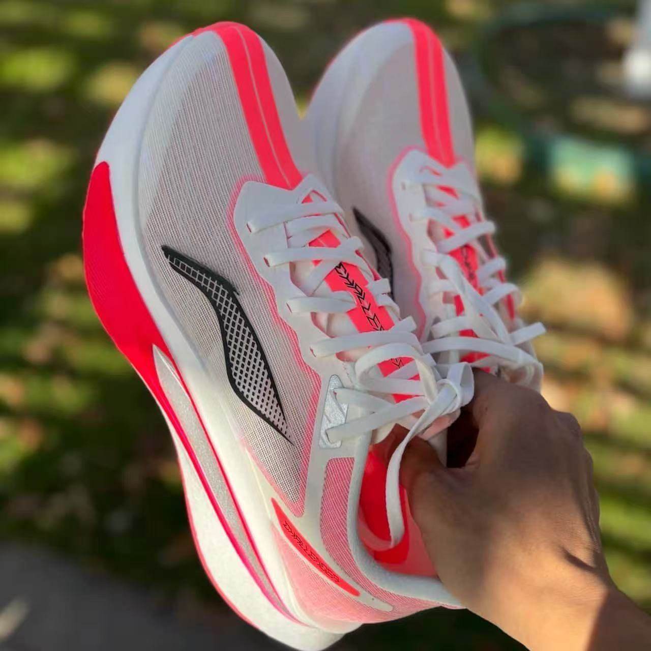 飞电6C跑步鞋儿童款碳板减震透气训练竞速比赛田径超轻跑鞋8pro