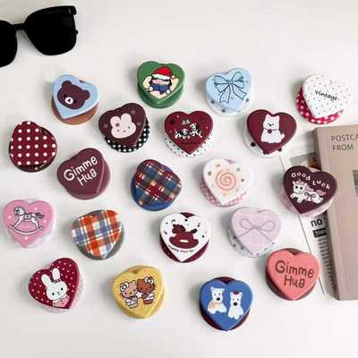 ins彩色Kitty小狗小熊可爱卡通西高地磁吸支架桌面支撑中强磁