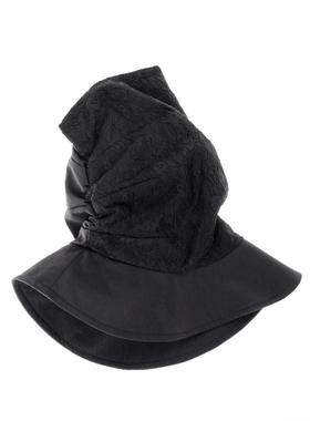 摺器ZHECHEE 原创设计立体剪裁多面佩戴黑色蕾丝女巫帽 Witchery