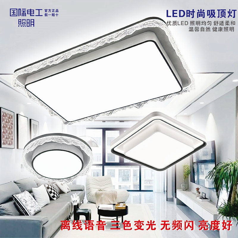 国际电工LED吸顶灯简易led吸顶灯
