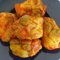 传统五香风干榨菜头5斤全型脱水榨菜疙瘩圆形整个涪陵特产榨菜头