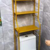 卫生间浴室置物架落地马桶架厕所洗手间免打孔洗衣机置物架