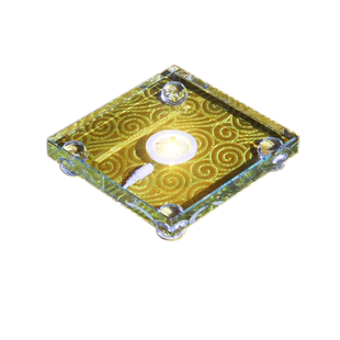 水晶灯光底座插电七彩变色幻彩加高摆件桌面摆放文昌塔舍利塔底座