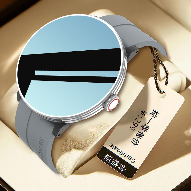 华强北运动智能电话手表男士健康监测血压心率血氧圆盘大屏多功能