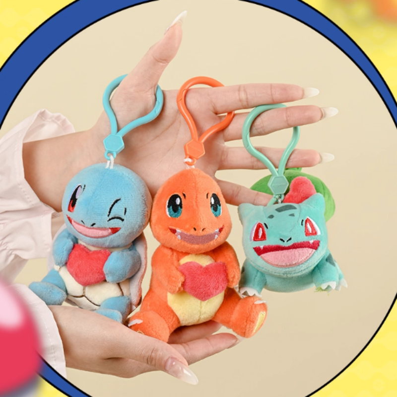 宝可梦初代御三家公仔玩偶挂件