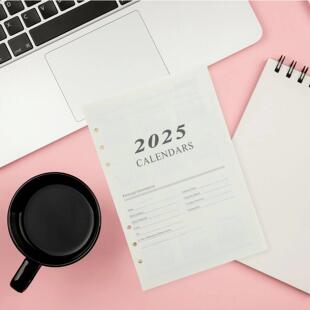 Loose Leaf Paper Agenda Refill Daily Note Refills Page