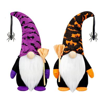 Halloween Decoration Bat Gnome Doll Haunted House Plushy Hal