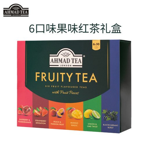 亚曼6口味果味红茶礼盒装