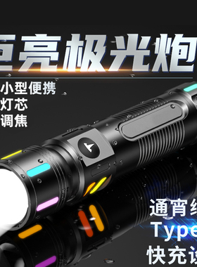 激光手电筒强光充电小型便携户外远射超亮变焦式镭射聚光超长续航