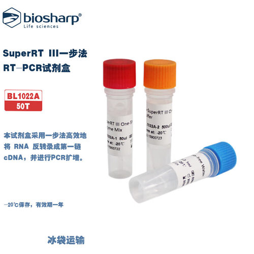 BIOSHARP白鲨 BL1022A SuperRT III一步法RT-PCR试剂盒 50T/盒