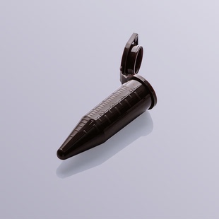 Biosharp/白鲨 BS-50-AM-S 5ml尖底离心管 棕色翻盖 无菌无酶无热源