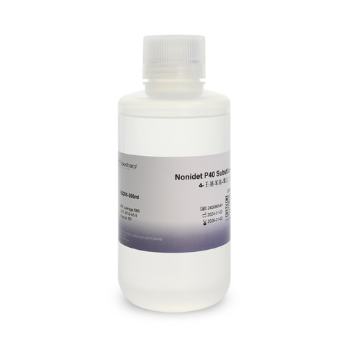 Biosharp/白鲨 BS205-100ml BS205-500ml 试剂 NP-40/Nonidet P40 Substitute RT