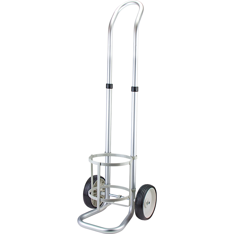 铝合金氧气瓶推车医用手推车环柄氧气瓶小推车5L/10L家用搬运医院