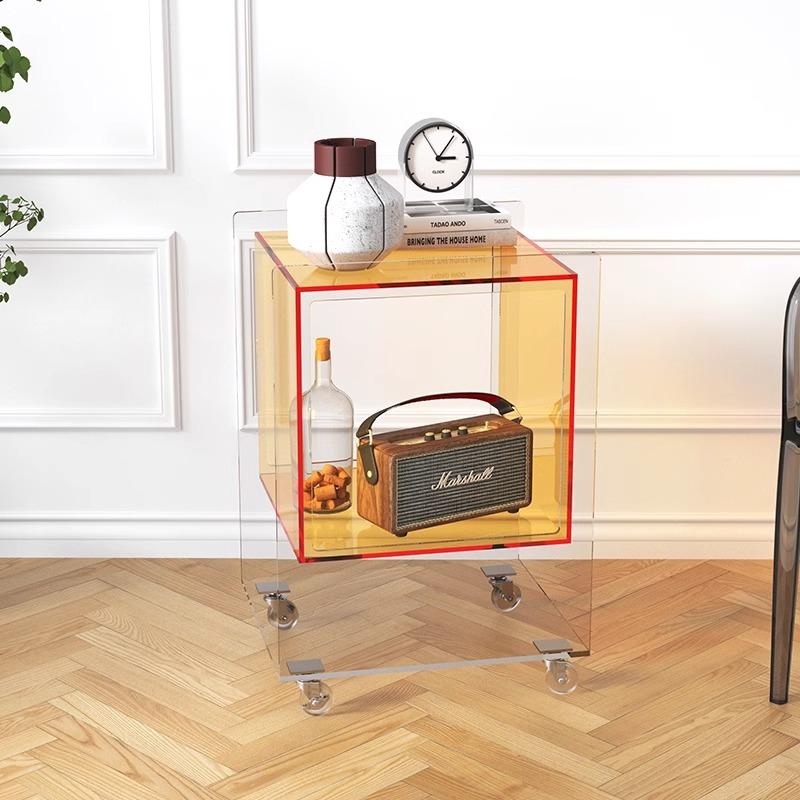 意式极简实木玄关柜大容量