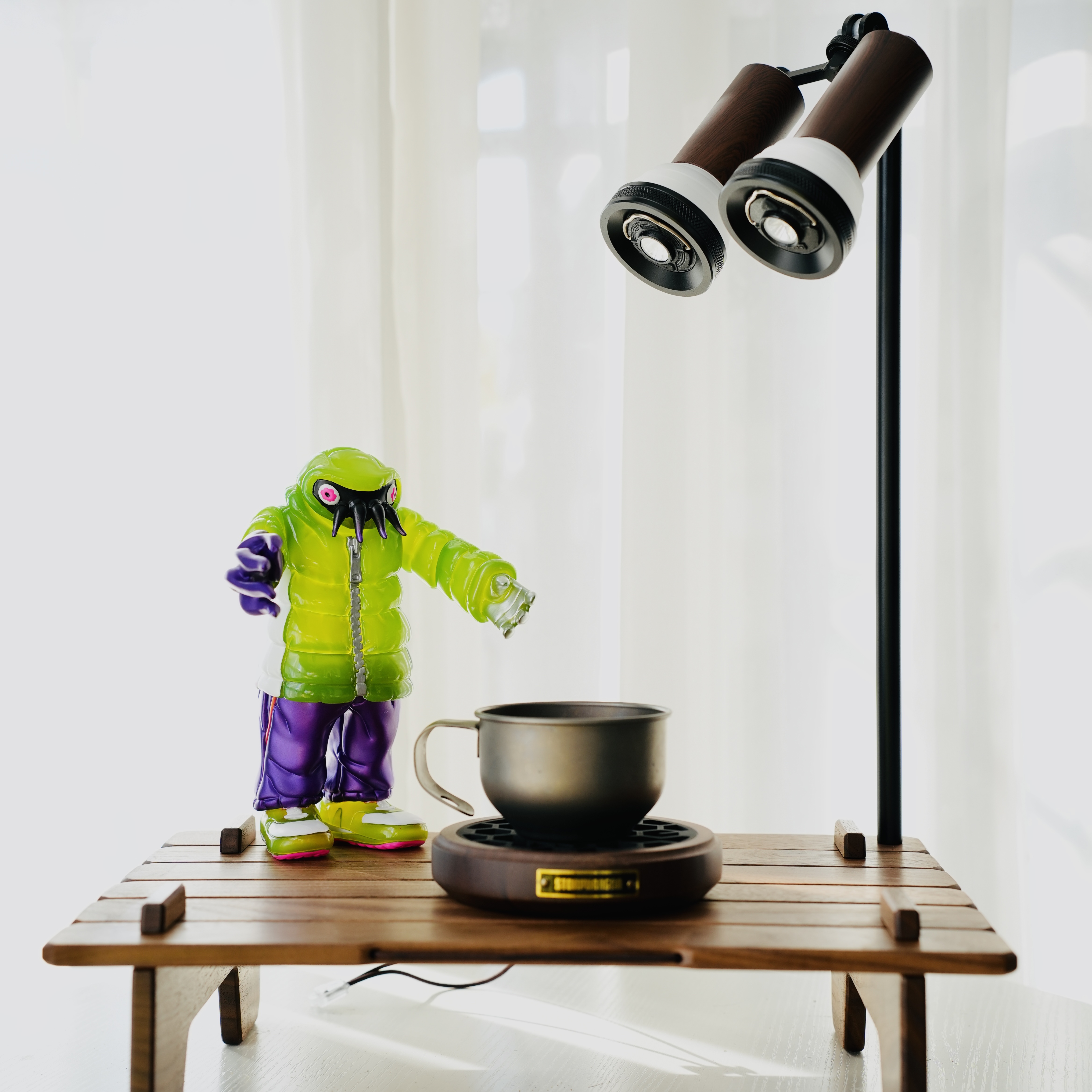 户外露营goalzero铝合金灯罩氛围灯塔秒变探照灯适配GZ手电筒灯壳