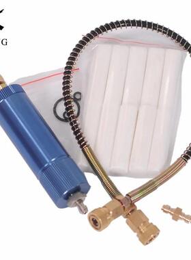 高压打气机30mpa单双缸通用蓝色油水分离器 高压气筒过滤分离器