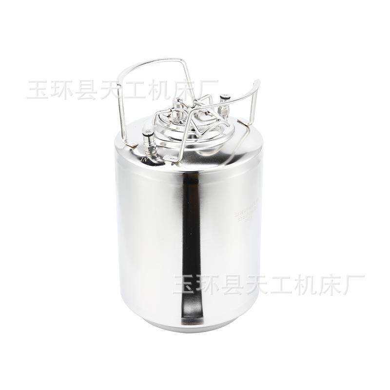 供应10L不锈钢啤酒桶、自酿啤酿酒设备