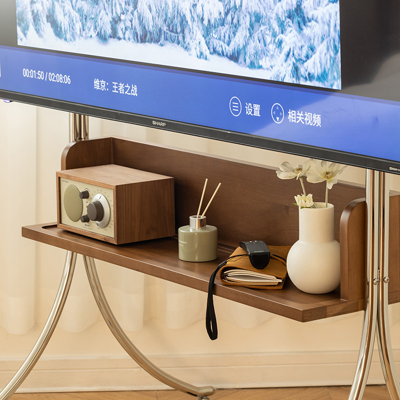 极速复古b电视机架可移动小户型客厅卧室电视支架免打孔落地式电,住宅家具,其他架类,淘宝优惠券,粉丝福利购,淘宝优惠卷