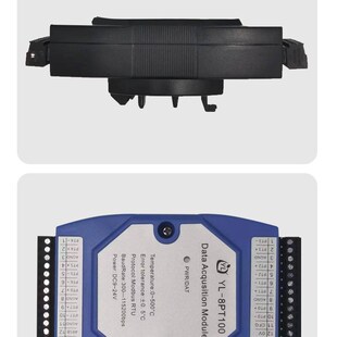 PT100测温 8路PT100温度采集转换RS4E85网路接口 MOD 极速有控2