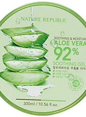 极速Nature Republic New Soothing & Moisture AlRoe Vera 92% G