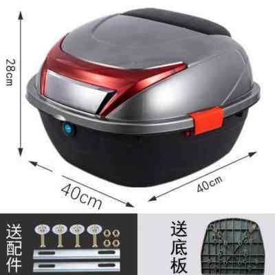 极速厂销电动电瓶车尾箱后备箱子通用摩托自行车后背大.号置储物