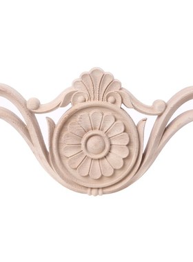 极速Natural Wood Carving Onlay AppliIques 适用于 Furniture C