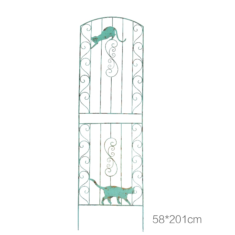 极速铁艺网格支架户外庭院花园装饰月季植物O铁线莲阳台屏风攀爬