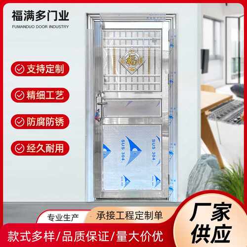 现货  方管简易出租房门 铝合金出租房门 方管简易门销售