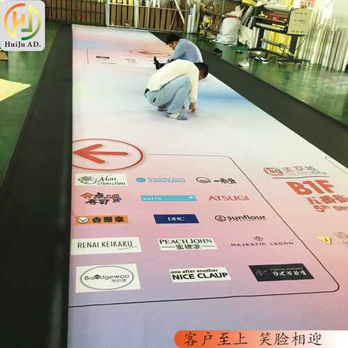 供应uv打印外光刀刮布 黑底刀刮布UV高清喷绘 店面围挡广告
