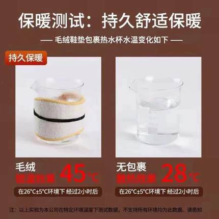 保暖鞋垫冬季男女加绒加厚仿羊毛软底舒适棉鞋垫防臭吸汗透气毛绒