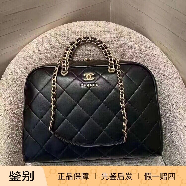 Chanel香奈儿24P新款黑色女包