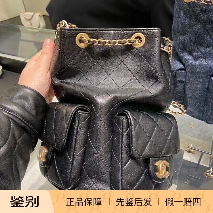 Chanel香奈儿25C新款黑色女包