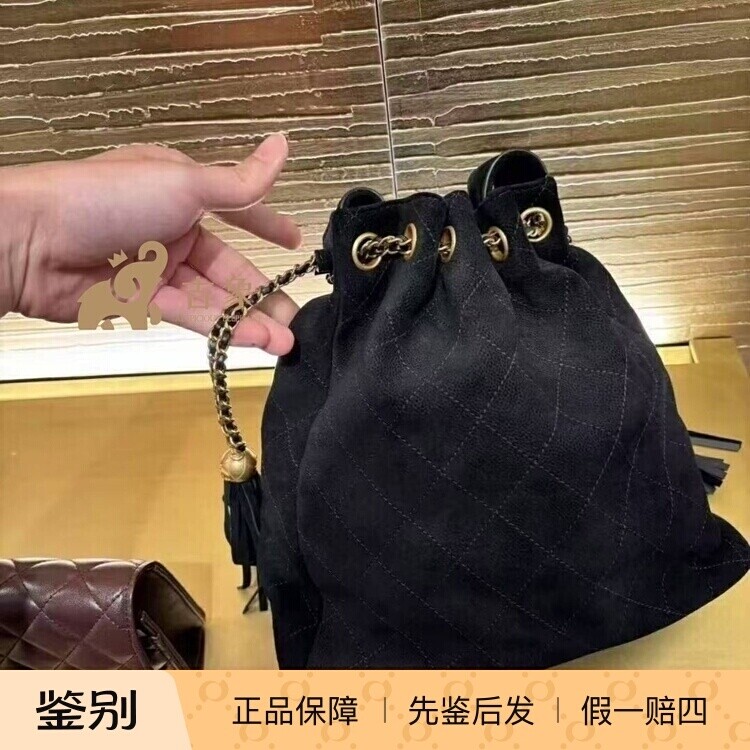 Chanel香奈儿25A新款黑色女包