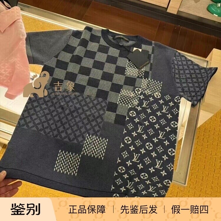 路易威登2025新款男装针织短袖衫