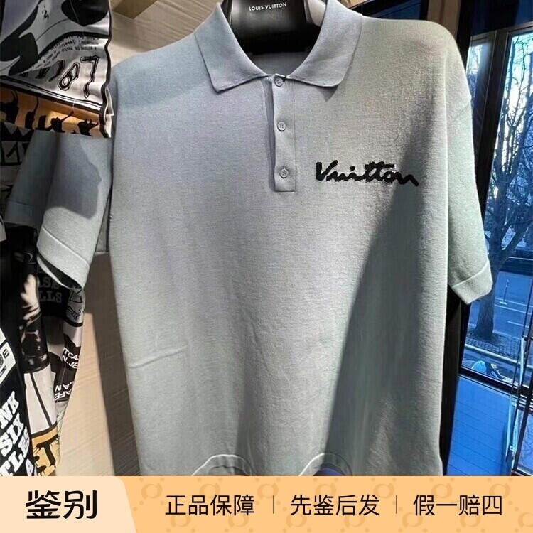 LV路易威登春夏短袖刺绣POLO衫