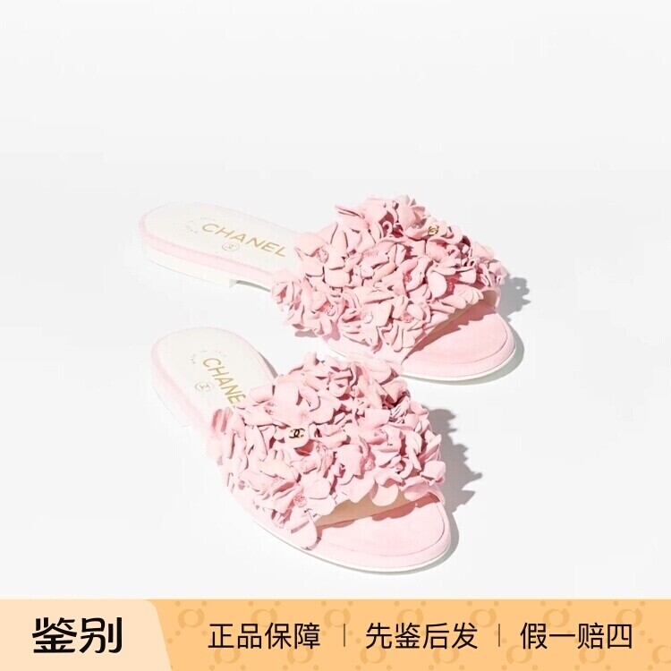 Chanel香奈儿25P新款女鞋一字拖